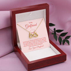 To My Girlfriend - From the day you walked into my life - Endless Love Necklace