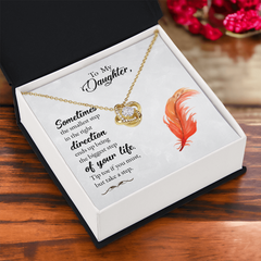 To My Daughter - The smallest step in the right direction - Necklace