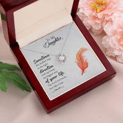 To My Daughter - The smallest step in the right direction - Necklace