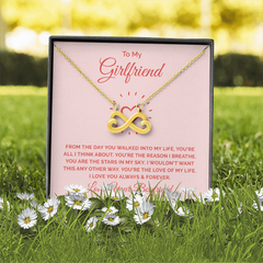 To My Girlfriend - From the day you walked into my life - Endless Love Necklace